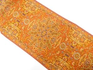 華紋織り出し　名古屋帯